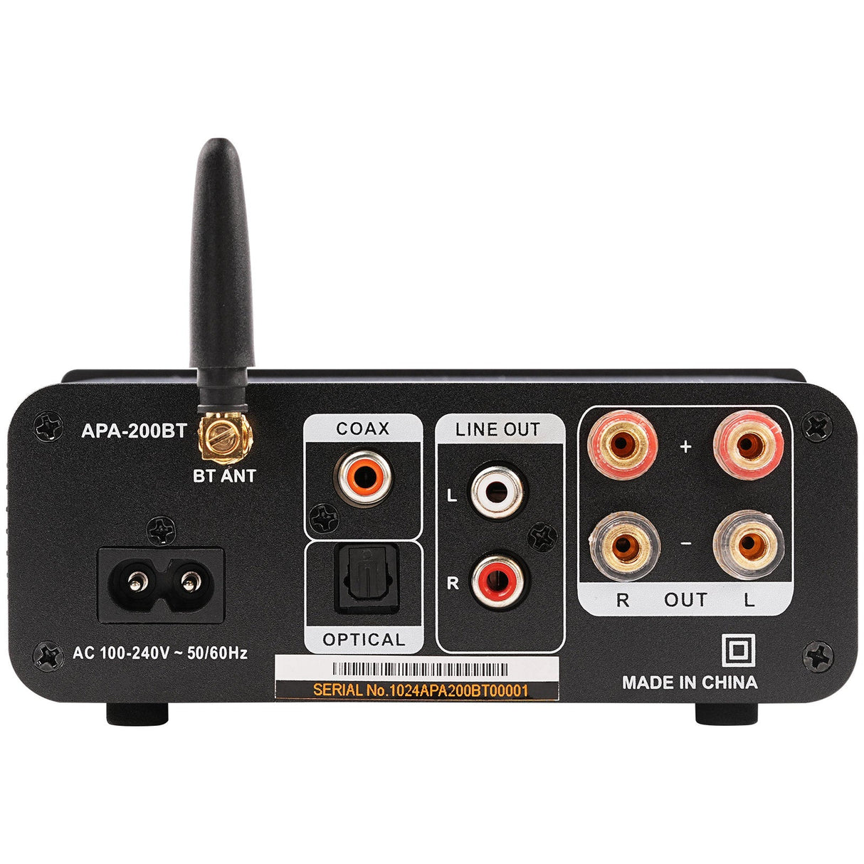 Mini Hi-Fi Amplifier (APA-200BT) Audiopipe