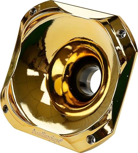 Eye Candy Colors High Frequency Horn (APH-5757-GLD), Sold individually Audiopipe