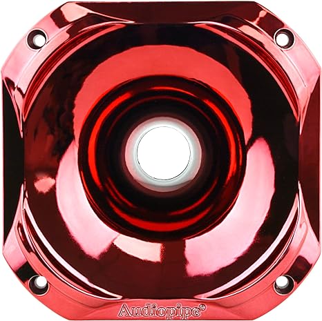 Eye Candy Colors High Frequency Horn (APH-5757-RED), Sold individually Audiopipe