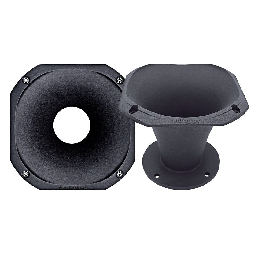 High Frequency Aluminum Die Casting Horn (APH-6050BO-H), Sold individually Audiopipe