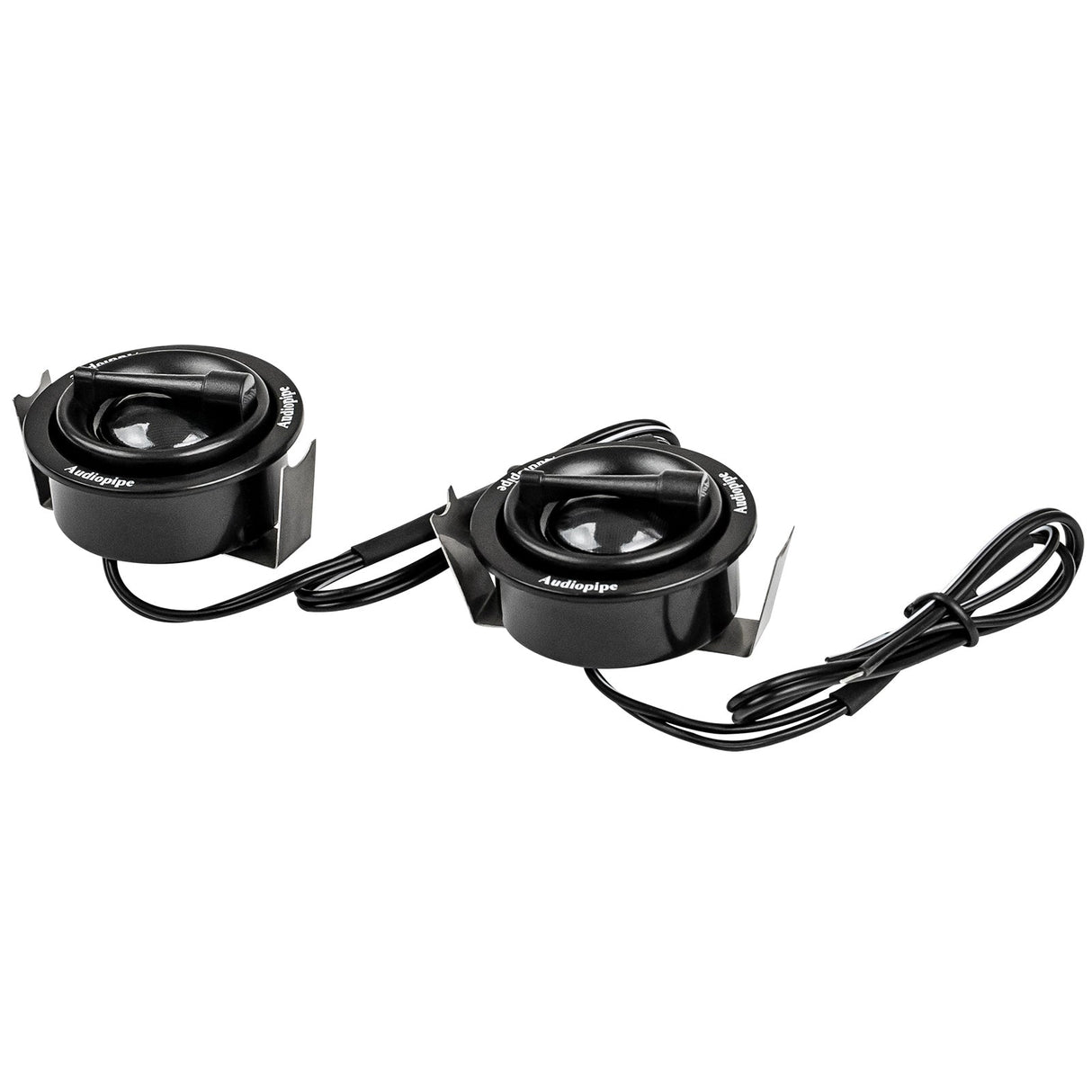 Super High Frequency Soft Dome Tweeter (APHE-T100), Sold in pairs Audiopipe