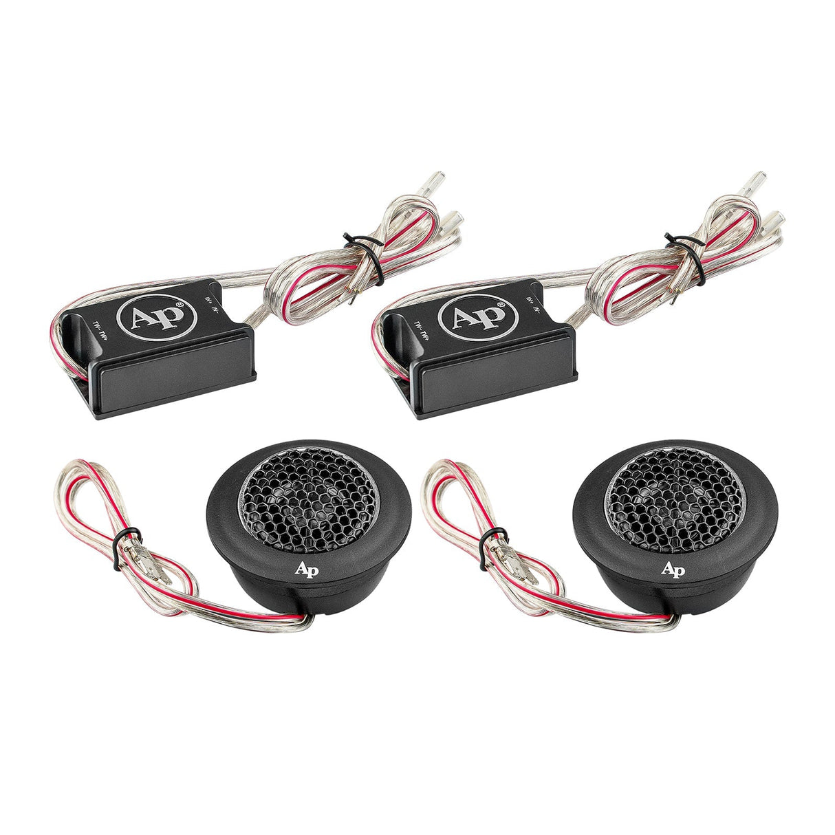 High Frequency Tweeter with Kapton Former Voice Coil (APHE-T250), Sold in pairs Audiopipe