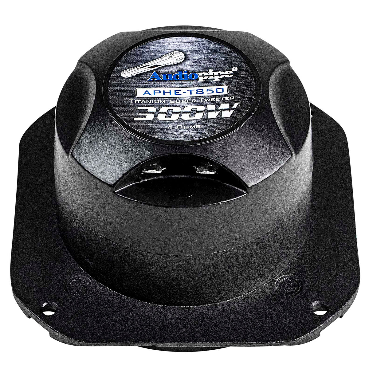 4" Super High Frequency Titanium Tweeter (APHE-T850), Sold in pairs Audiopipe