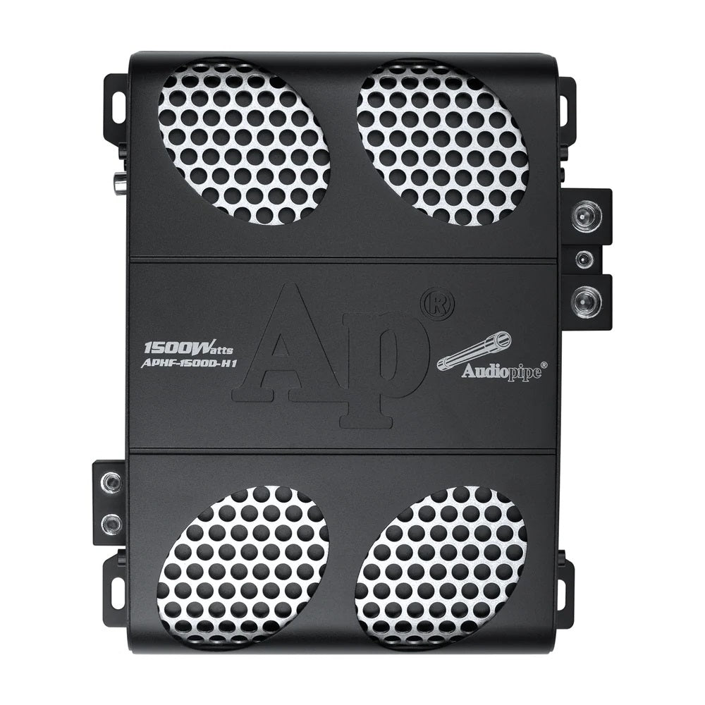 Audiopipe APHF-1500D-H1 1500W RMS Full Range Class D Amplifier 1-Ohm Audiopipe