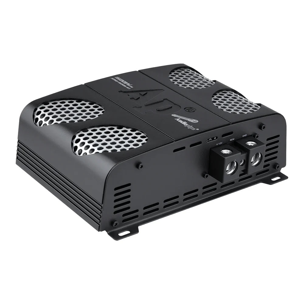 Audiopipe APHF-1500D-H1 1500W RMS Full Range Class D Amplifier 1-Ohm Audiopipe