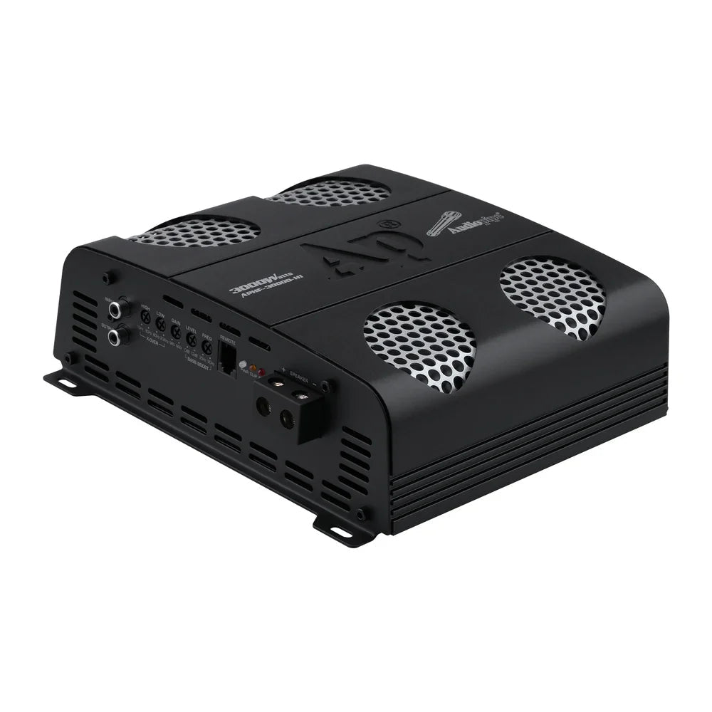 Audiopipe APHF-3000-H1 3000W RMS Full Range Class D Amplifier Audiopipe