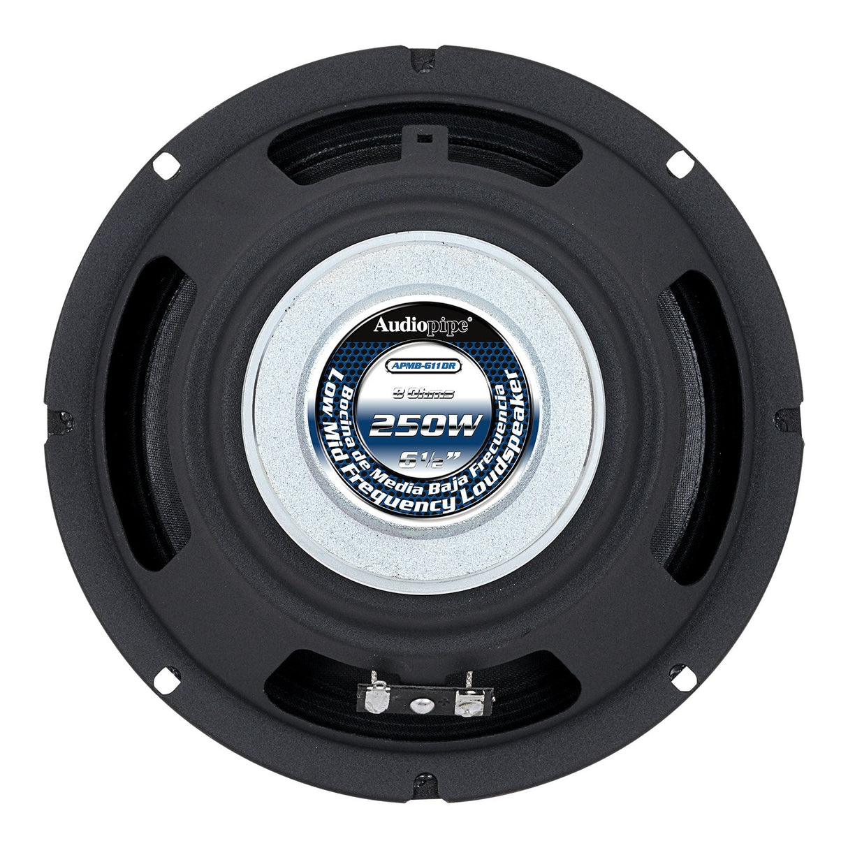 6.5" Low Mid Frequency Loudspeaker (APMB-611DR), Sold individually Audiopipe