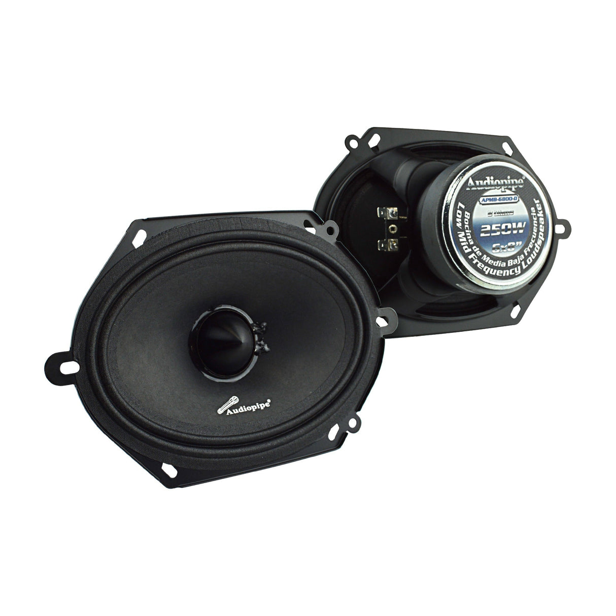 6" x 8" Low Mid Frequency Loudspeaker (APMB-6800-D), Sold in pairs Audiopipe