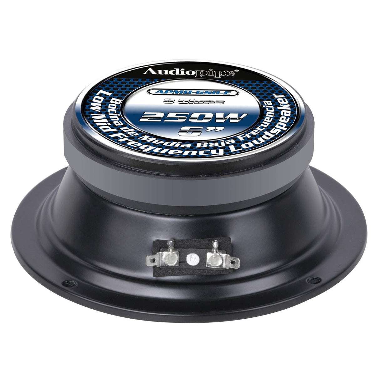 6” Low Mid Frequency Loudspeaker (APMB-6SB-E), Sold individually Audiopipe