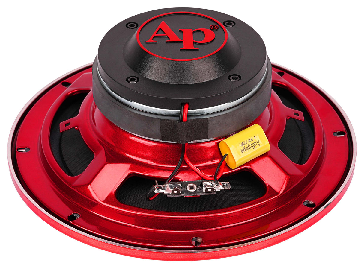 8" Compression Horn Mid-Range Loudspeaker (APMB-828GH-RED), Sold individually Audiopipe