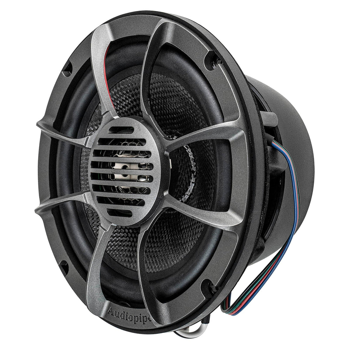Coaxial 2-Way Marine Speaker with LED Light (APMP-T625LD) Audiopipe