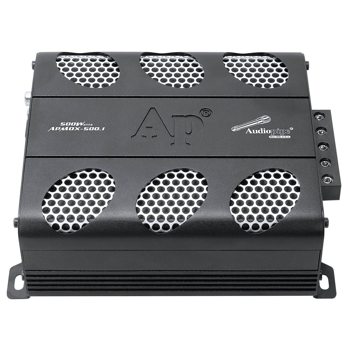 Mosfet / IC Technology Car Audio Amplifier (APMOX-500.1) Audiopipe