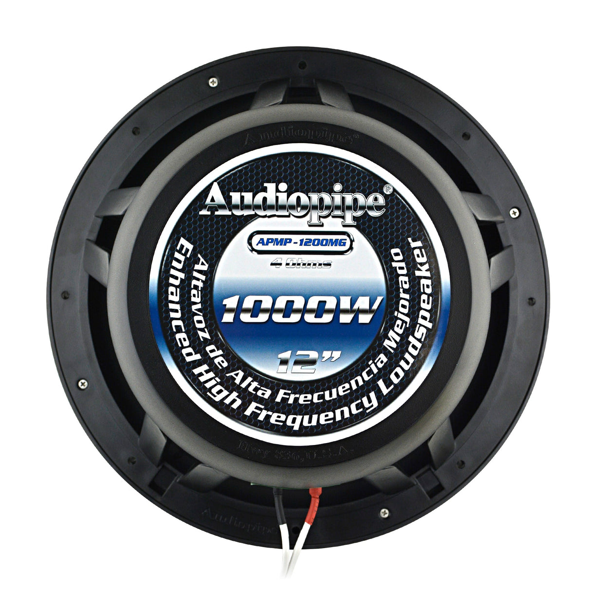 12" Marine Subwoofer (APMP-1200MG), Sold individually Audiopipe