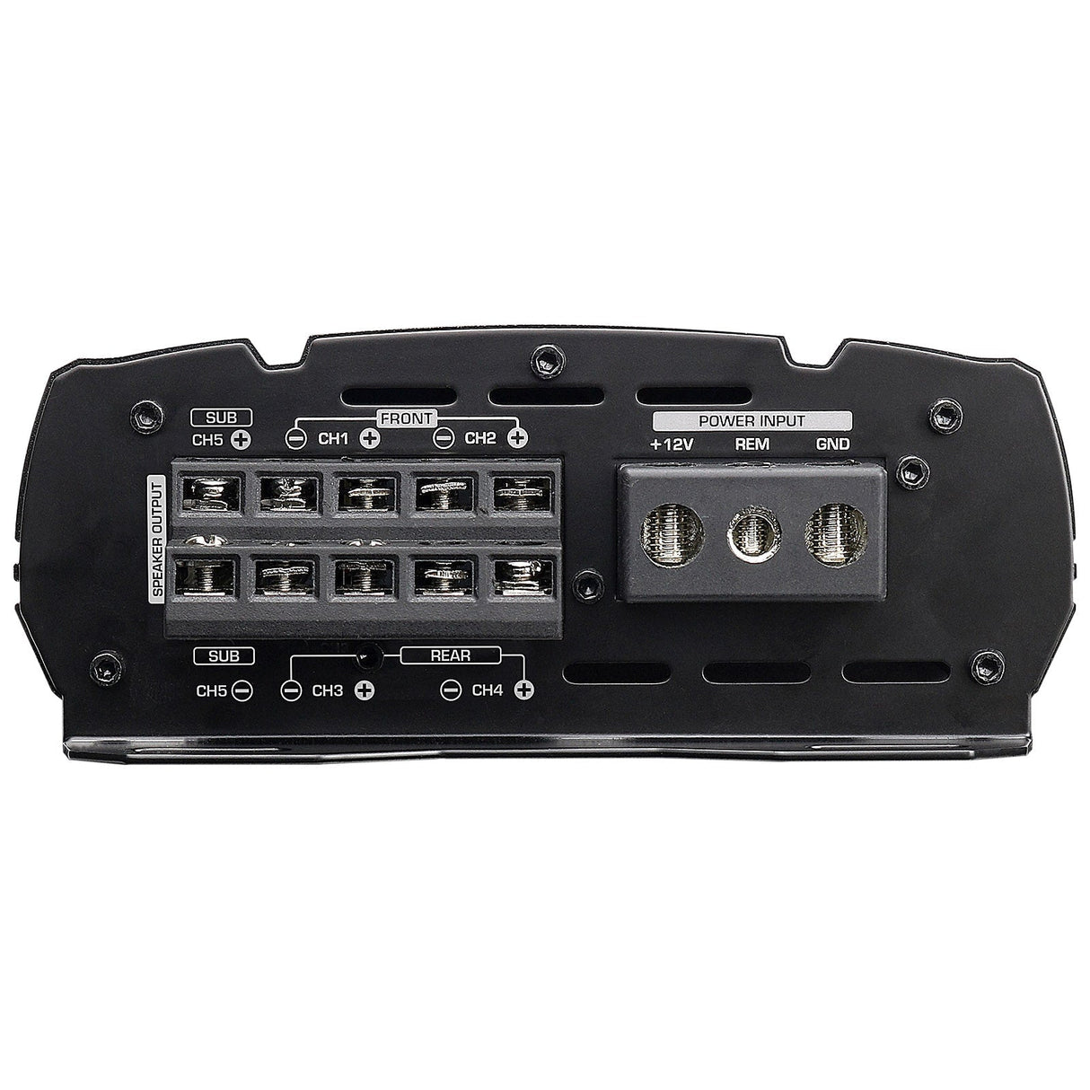 5 Channel Mini Design Class AB Mosfet Amplifier (APMQ-56125) Audiopipe