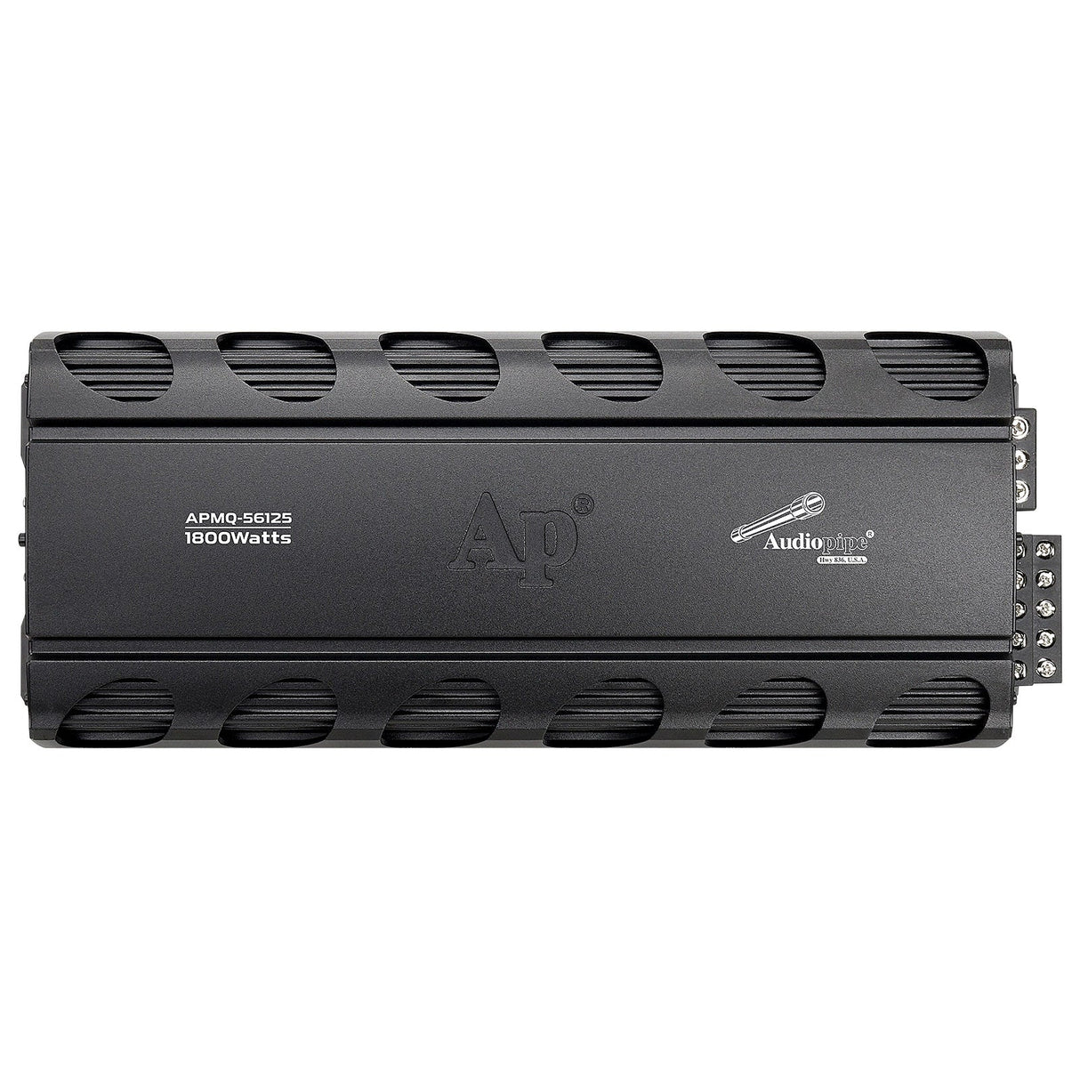 5 Channel Mini Design Class AB Mosfet Amplifier (APMQ-56125) Audiopipe