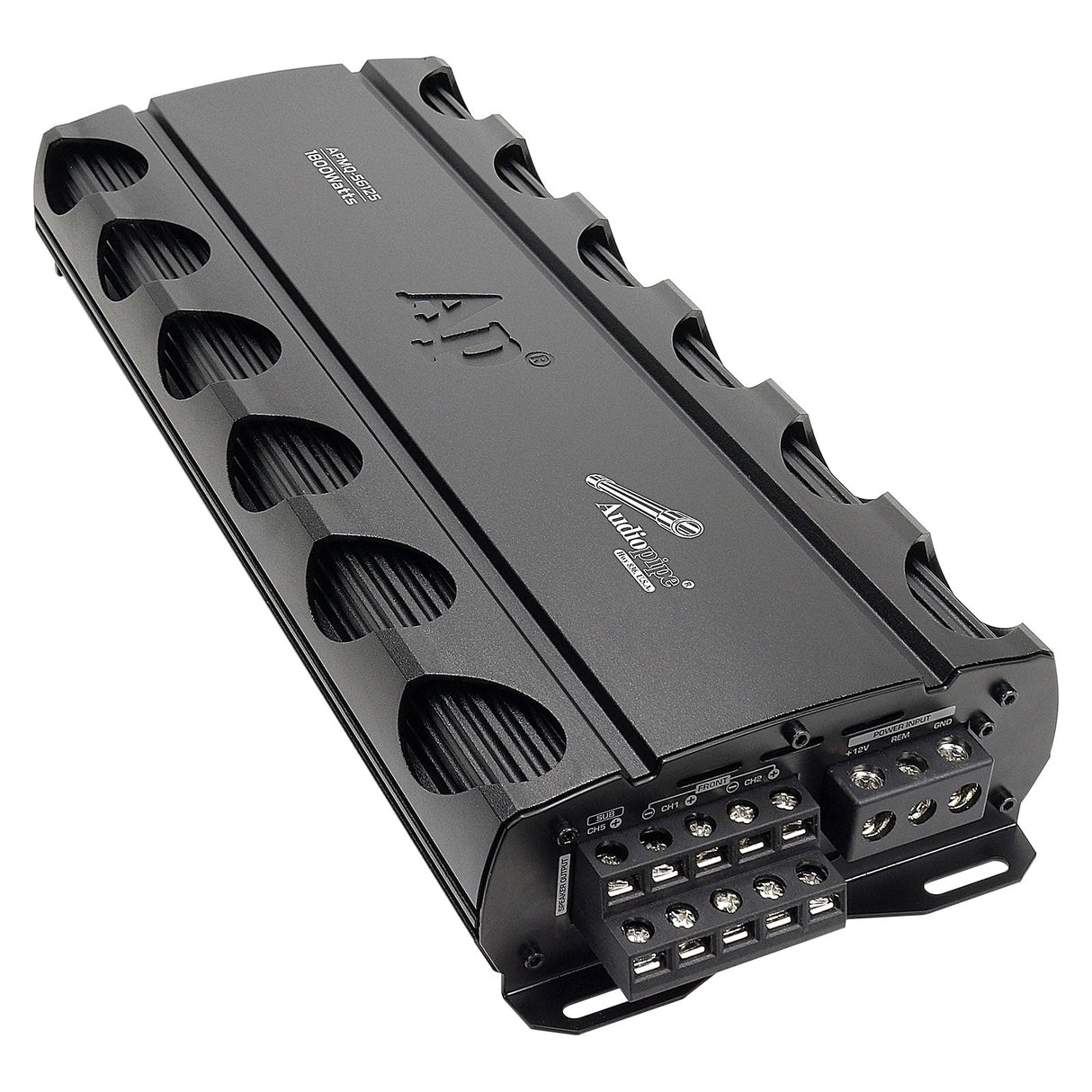 5 Channel Mini Design Class AB Mosfet Amplifier (APMQ-56125) Audiopipe