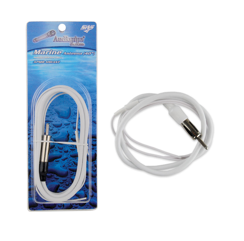 40” Marine Am/Fm Amplifier Antenna (APMR-100ANT) Audiopipe