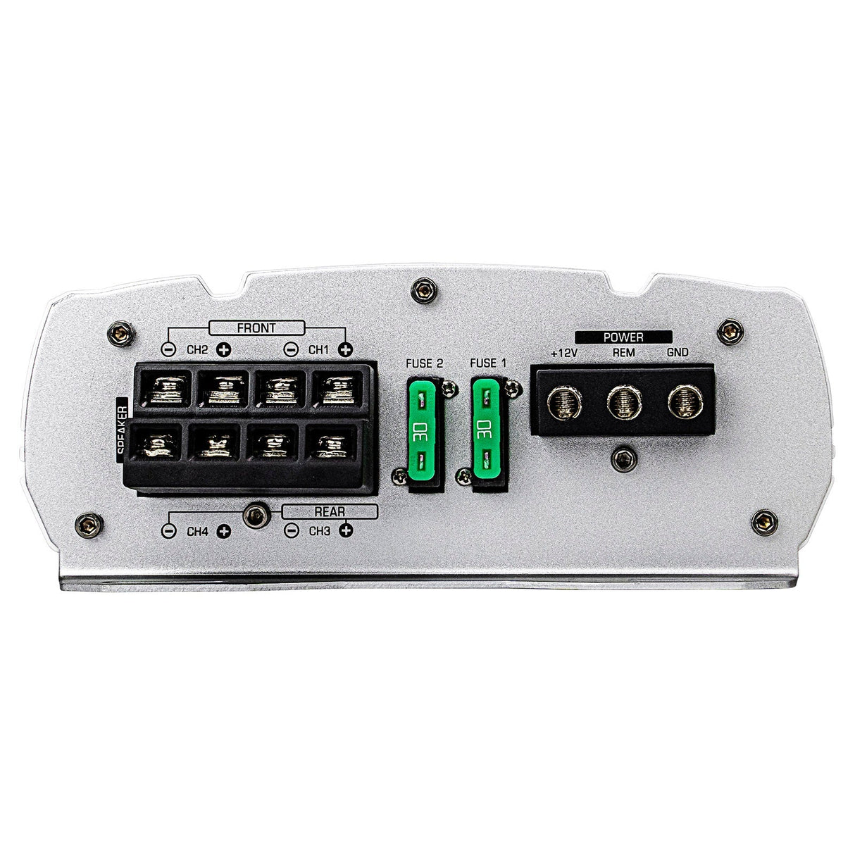 Mini Design 4-Channel Mosfet Marine Amplifier (APMRQ-4095) Audiopipe