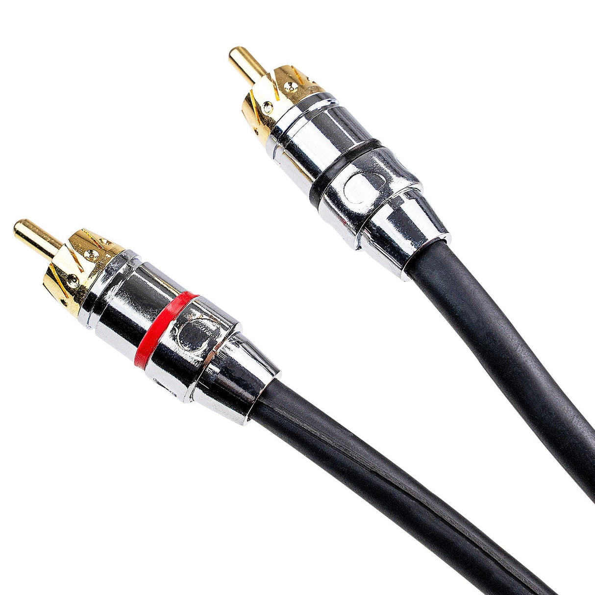 25Ft 2-Male to 2-Male RCA Audio Cable (APPRO-25M) Audiopipe