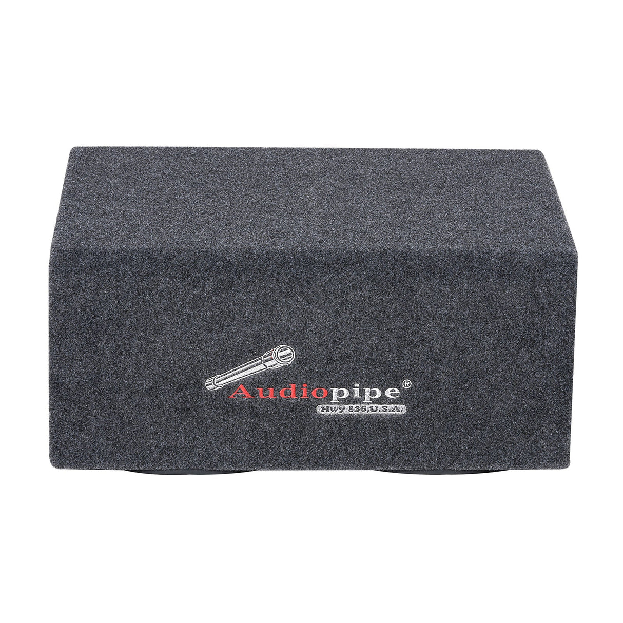 Double 12” High-Performance Compact Sealed Enclosure (APSB-12212PX) Audiopipe