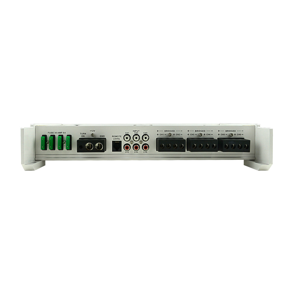 APSR-6185GS - 3000W 6-Channel Class D Marine Amplifier Audiopipe