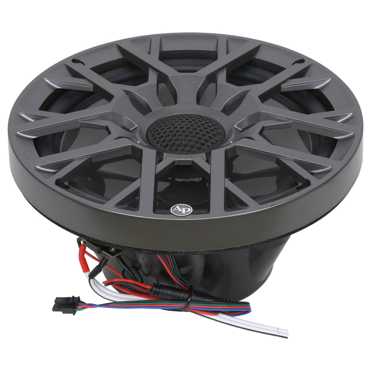8” Coaxial 2-Way Marine Speaker with LED Lights (APSW-804SP) Audiopipe