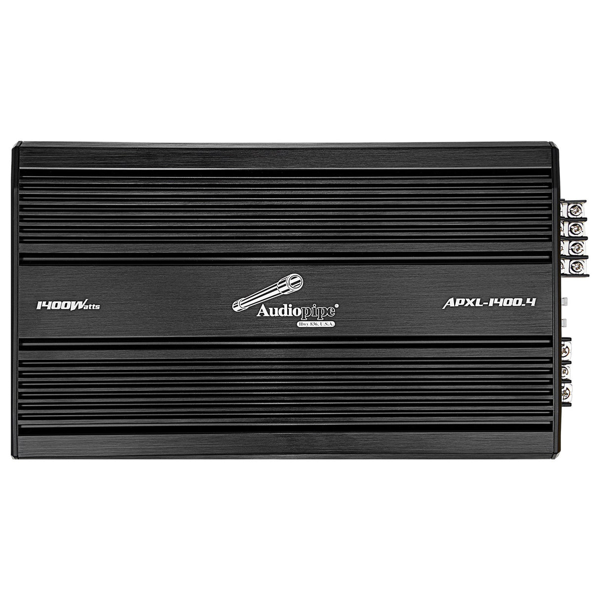 APXL-1400.4 4-Channel Class A/B Mosfet Amplifier (1400 Watts) Audiopipe