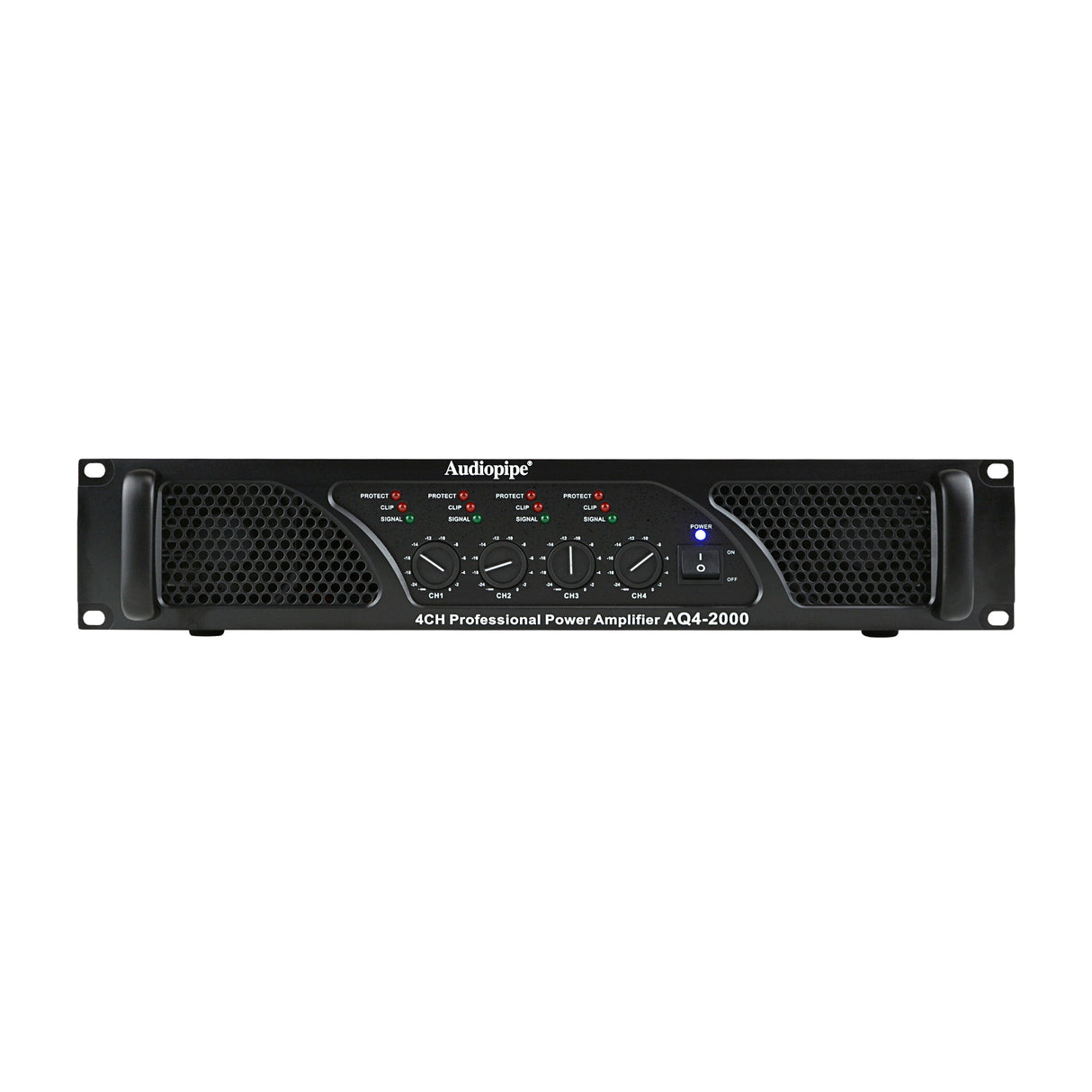 Professional Power Amplifier (AQ4-2000) Audiopipe