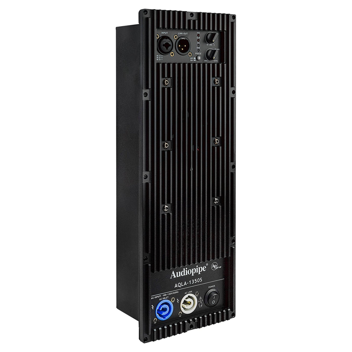 Professional Power Amplifier (AQLA-1350S) Audiopipe