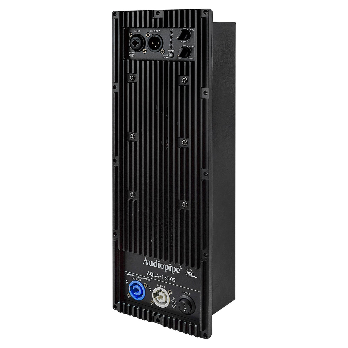 Professional Power Amplifier (AQLA-1350S) Audiopipe