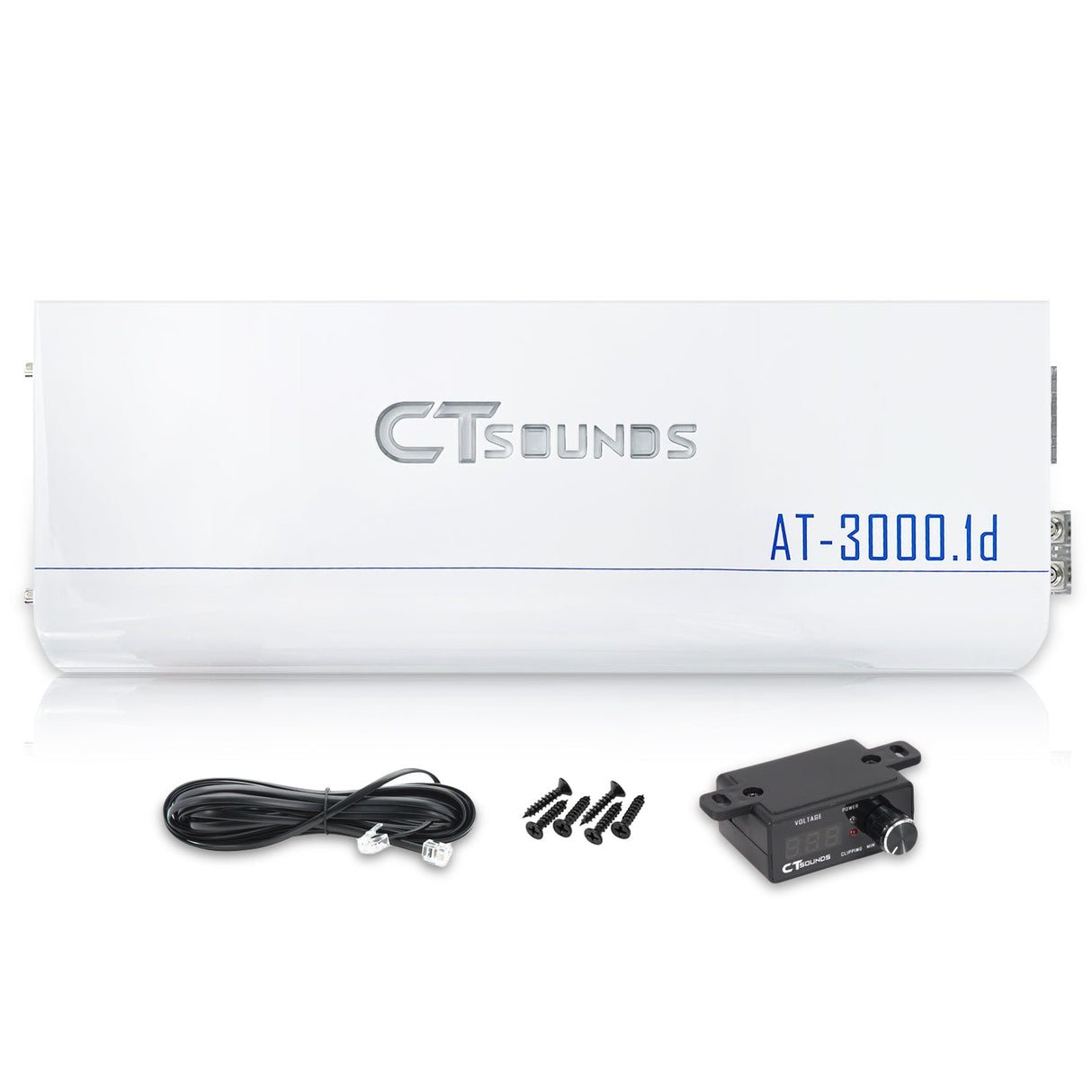 ATv2-3000.1d // 3500 Watts RMS Monoblock Car Amplifier CT Sounds