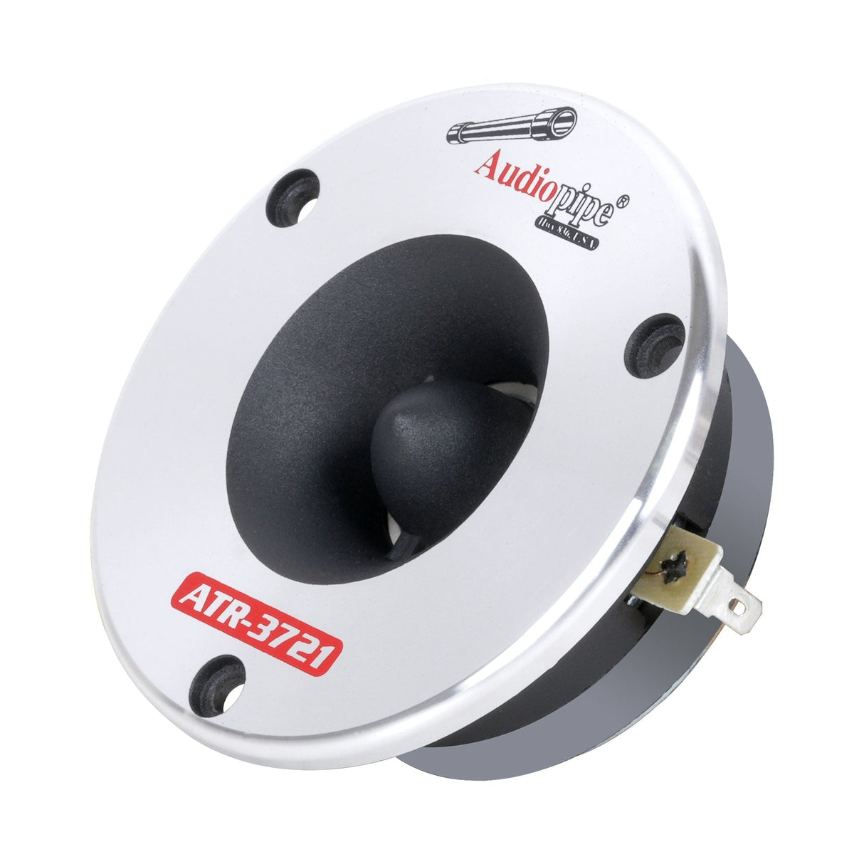 3-3/4” Aluminum Bullet Titanium Horn Tweeter (ATR-3721), Sold in Pairs Audiopipe