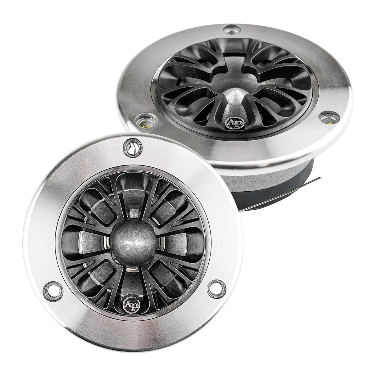 ATR-3723C 3 3/4” Aluminum Bullet Titanium Horn Tweeter Audiopipe