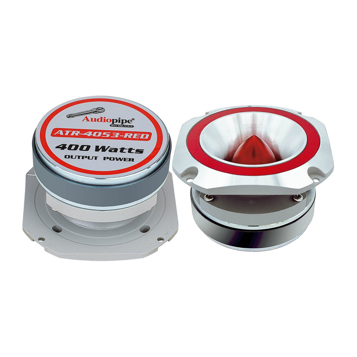 Heavy Duty Super Tweeter (ATR-4053-RED) Audiopipe