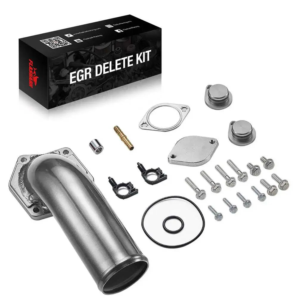 EGR/DPF Delete kIt/Air intake kit for 2008-2010 Ford 6.4 Powerstroke F250 F350 F450 6.4L Flashark