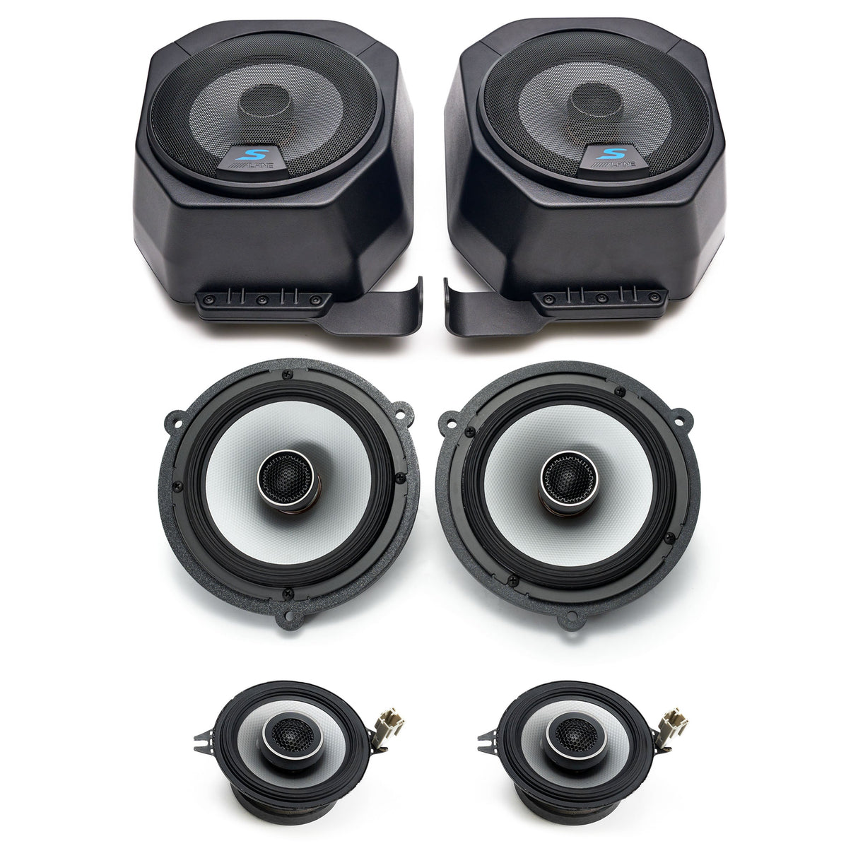 Alpine S Complete Plug & Play Speaker Bundle Upgrade | '21- Current Ford Bronco