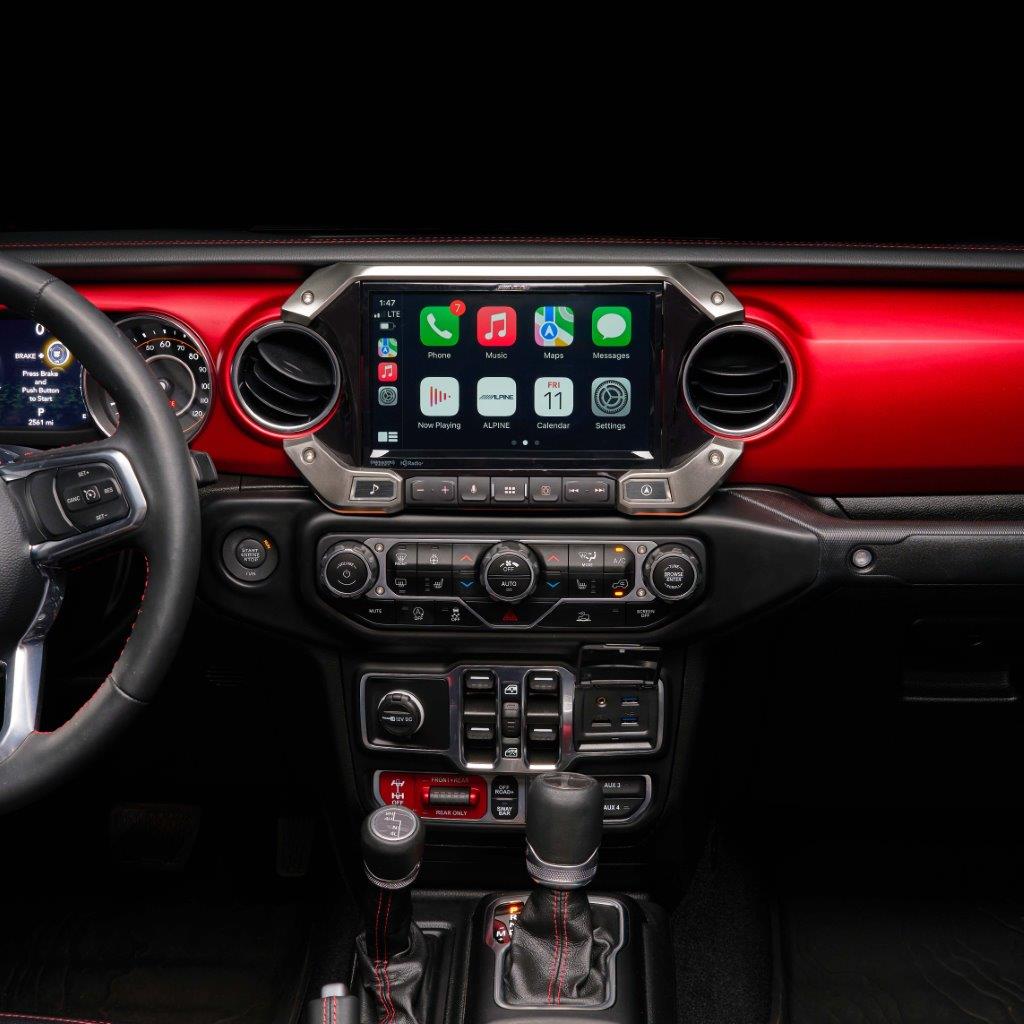 Alpine Restyle i509-WRA-JL 9" Multimedia Receiver I '18-'23 Jeep JL Wranglers/ '20-'23 Jeep JT Gladiators
