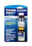 Potable Aqua Water Purification Tablets with PA Plus, Two 50ct Bottles TekShack