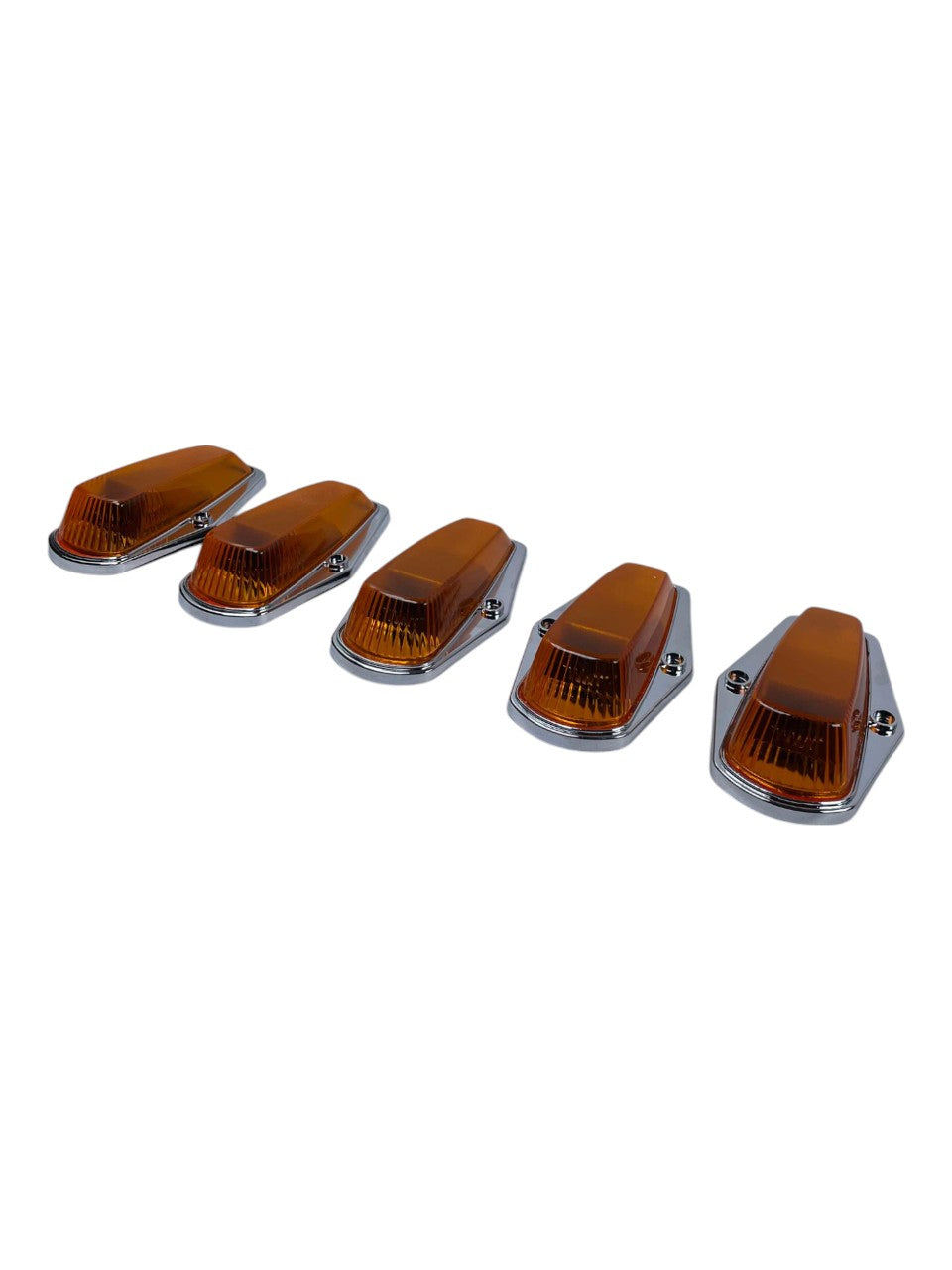 Complete Performance Amber Chrome Cab Light Kit - BLEM - 1973-1997 Ford F-Series & Bronco Complete Performance