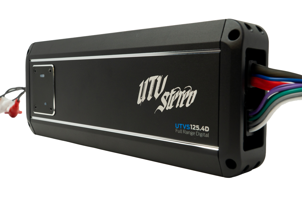 Signature Series 800W 4-Channel Amplifier | UTVS125.4D UTV Stereo
