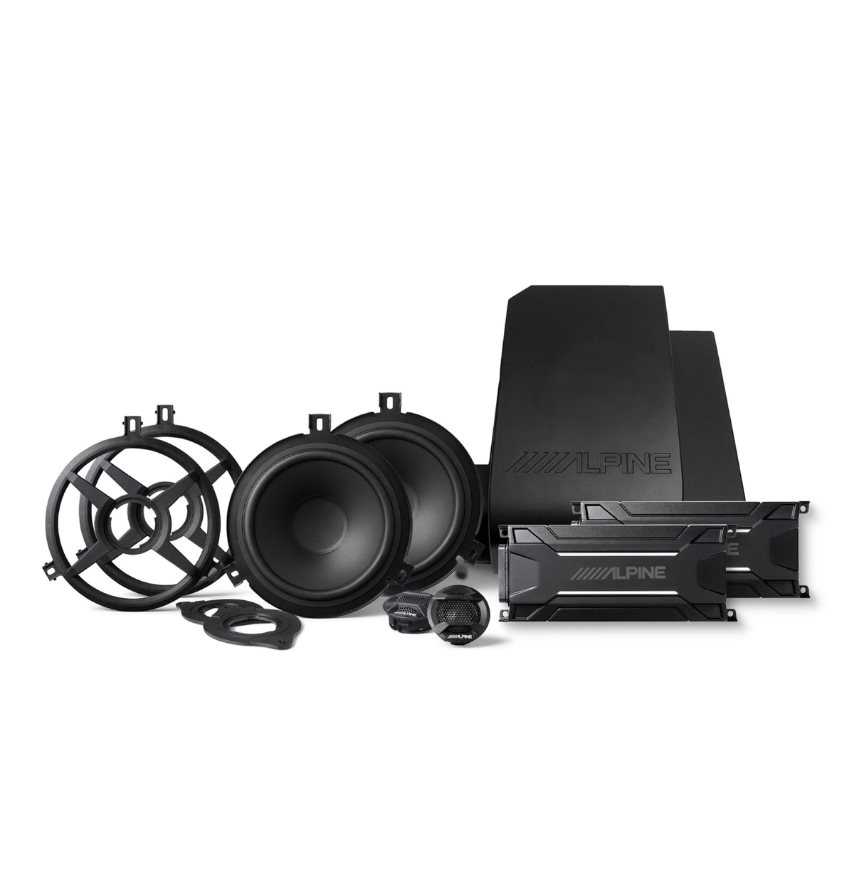 Alpine PSS-22WRA Direct Fit Weather Resistant Sound System | '11-'18 JK Wrangler Unlimited