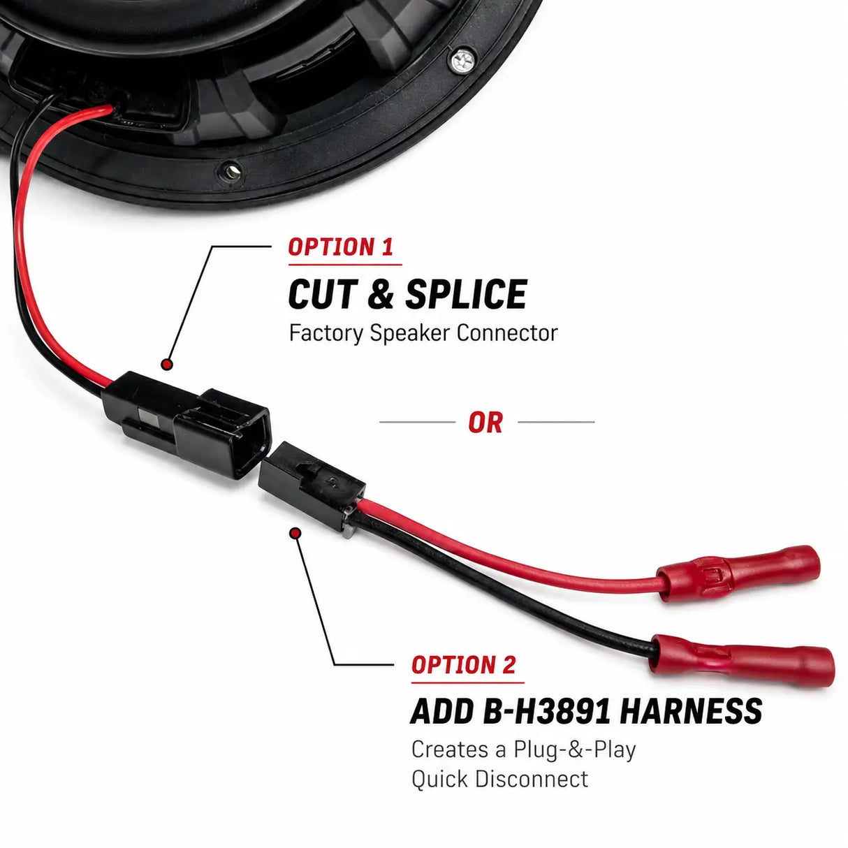 SSV Works V6 6.5in Weatherproof Powersports RGB Full-Range Speakers for UTV's, Boats, RV and more (pair) ssvworks