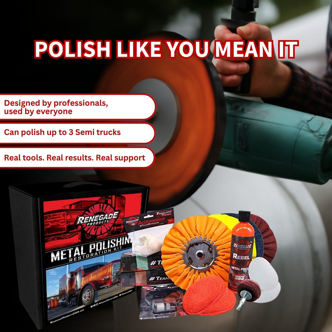 Metal Polishing & Big Rig Restoration Kit