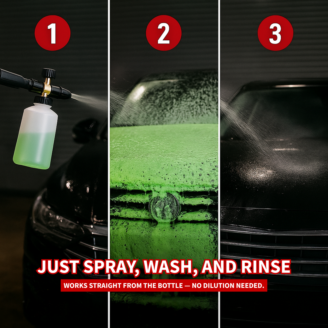 Neon Suds Colored Wash & Wax