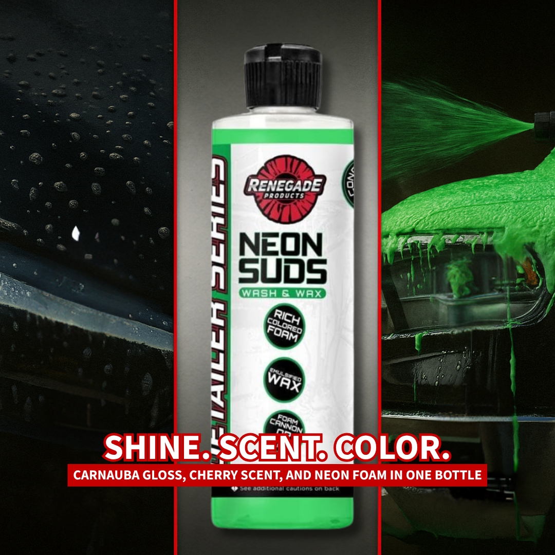 Neon Suds Colored Wash & Wax