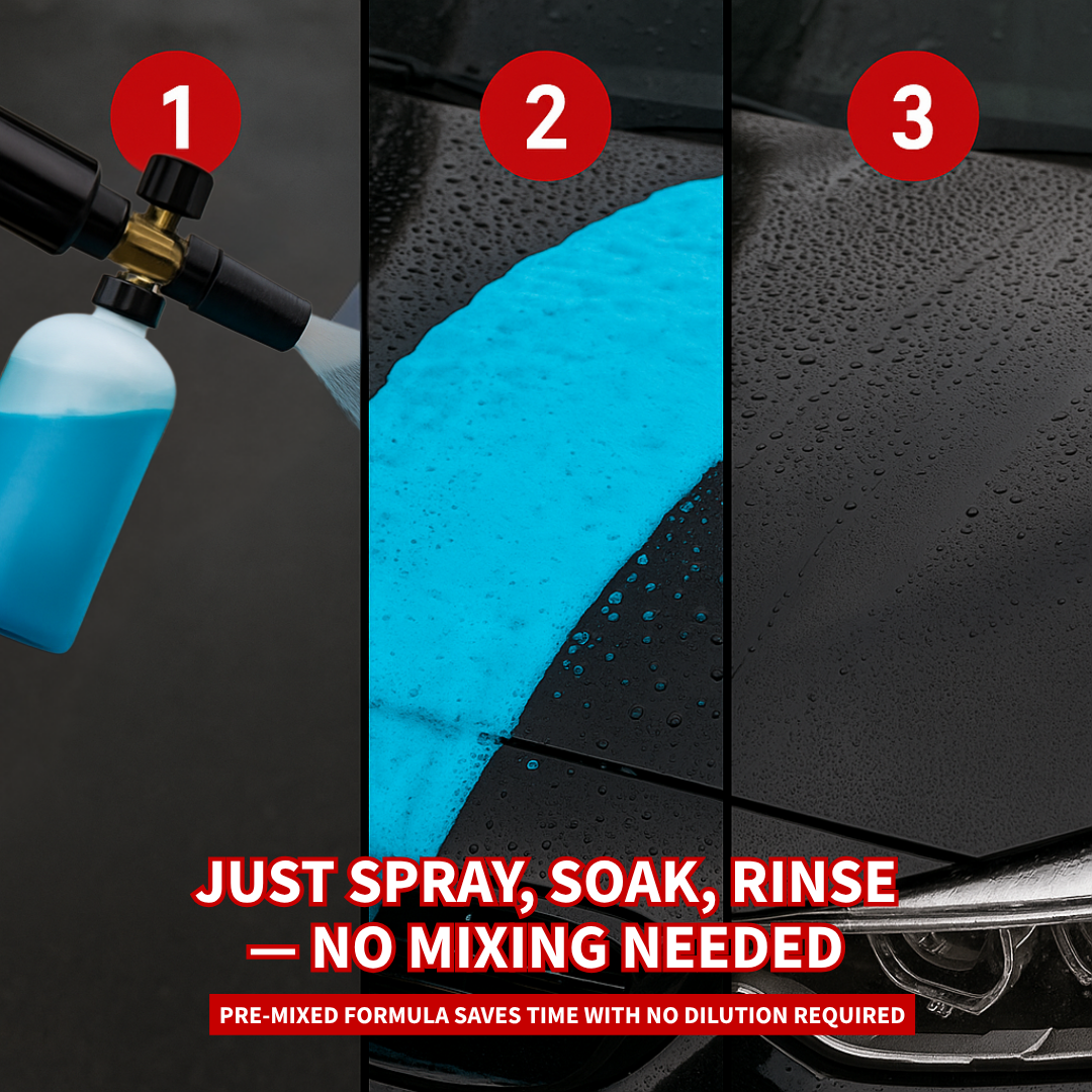 Neon Suds Colored Wash & Wax