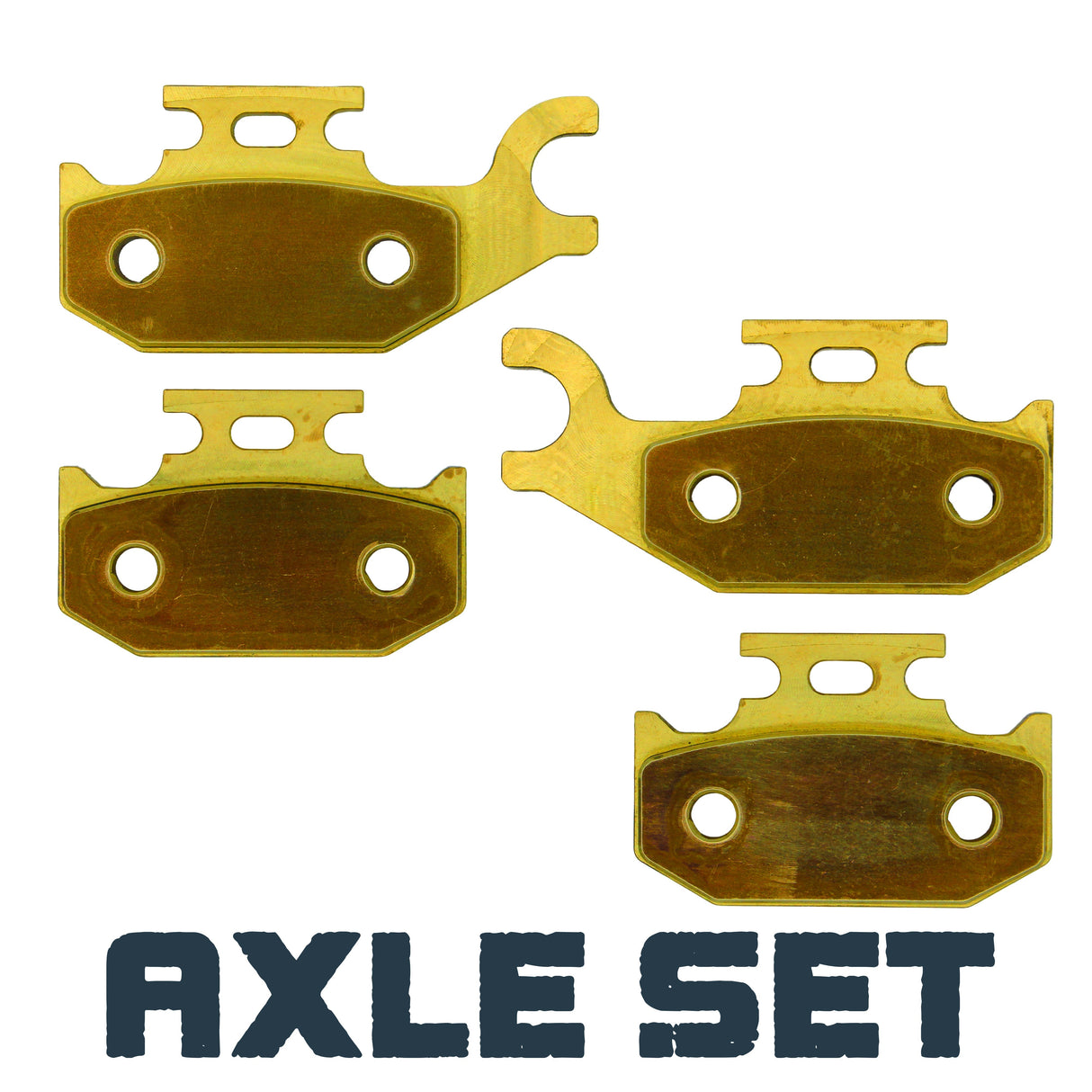 Suzuki King Quad LTA/LTF 400/450/500/700/750 2005-2026 Brass Brake Pad Set Traild