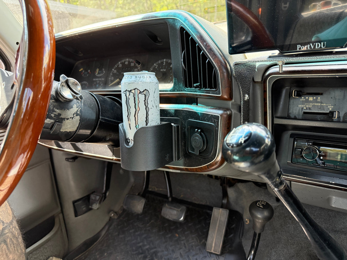 Bricknose Dash Mounted Cup Holder - 1987-1991 JC Customs