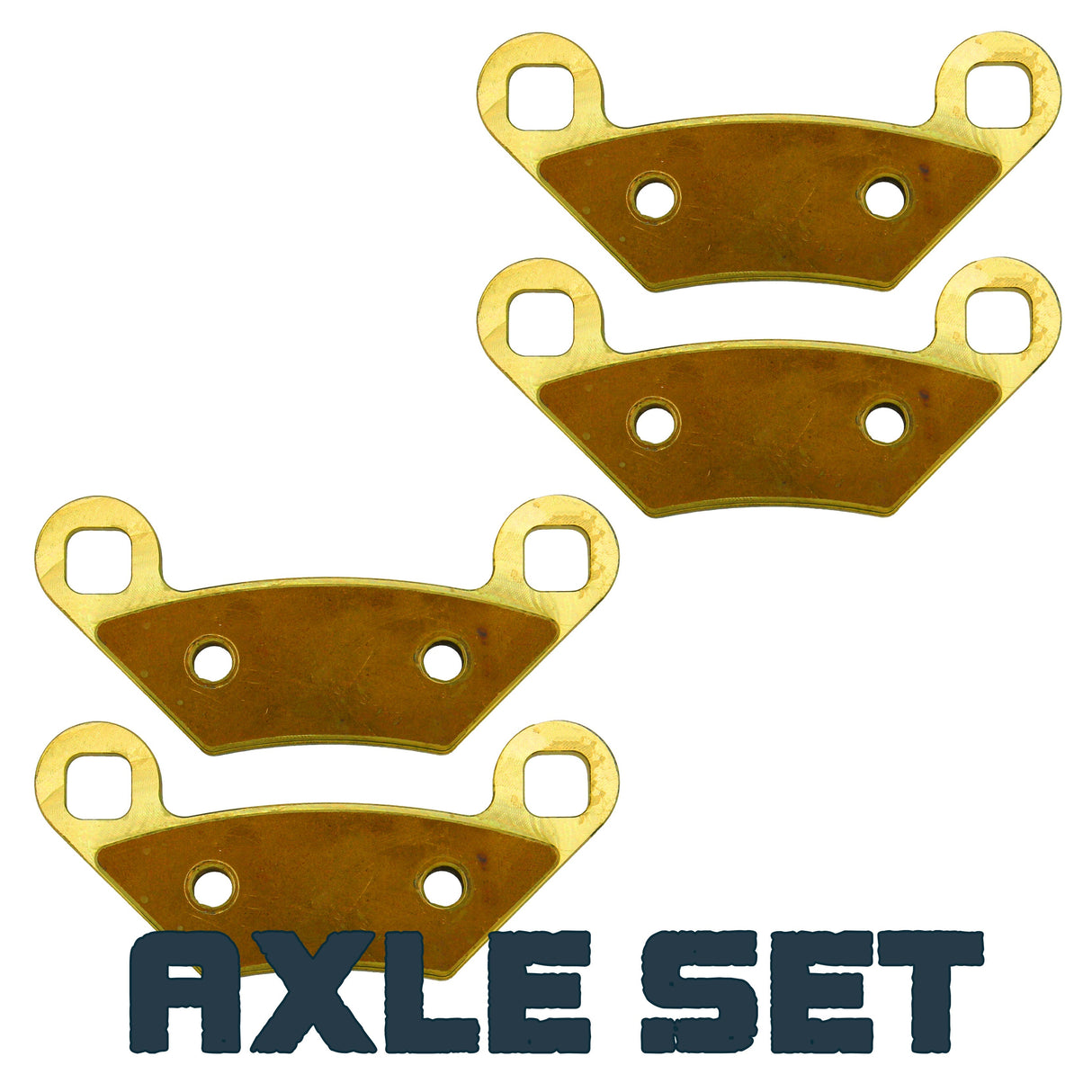 Polaris Sportsman XP 1000/Touring XP 1000/850 High Lifter/X2 550 2010-2026 Brass Brake Pad Set Traild