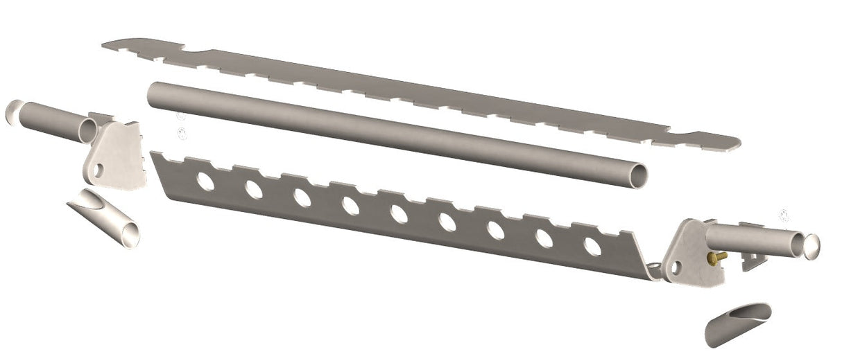 YJ, TJ, LJ Pritchett Canyon Rear Bumper Welders Kit